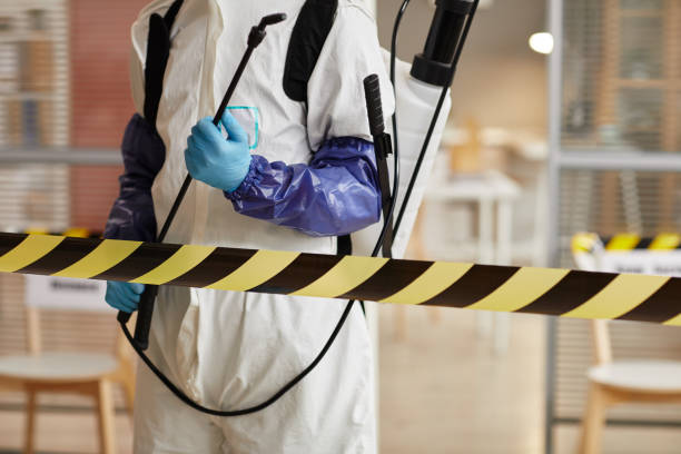 Professional Unattended Death Cleanup technician working in Whitehall, WI